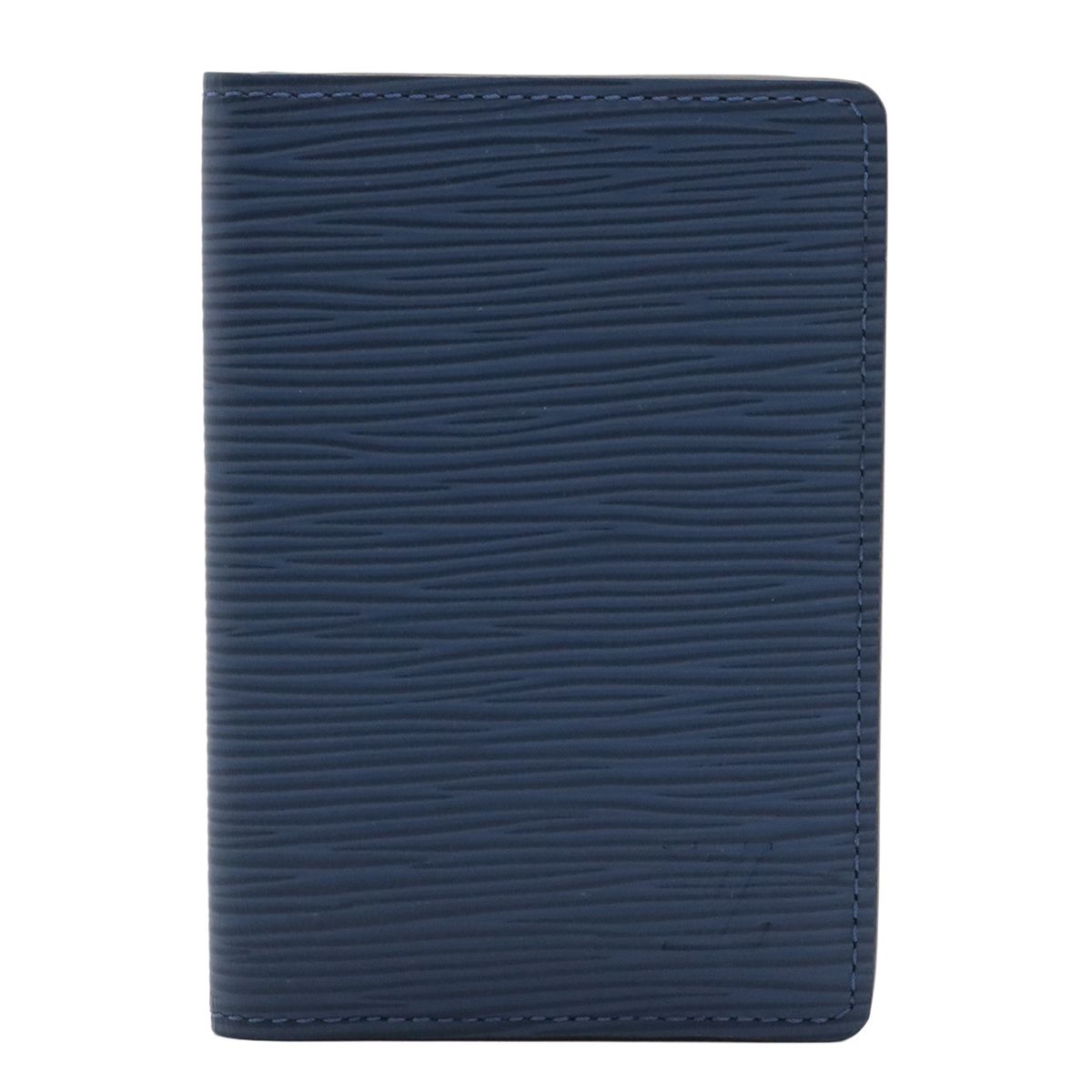 LOUIS VUITTON ルイ ヴィトン エピ オーガナイザー ドゥ ポッシュ カードケース 名刺入れ パスケース ブルー 青