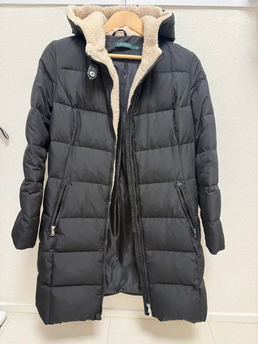 ポロラルフローレン レディース ブラック ダウンコート S