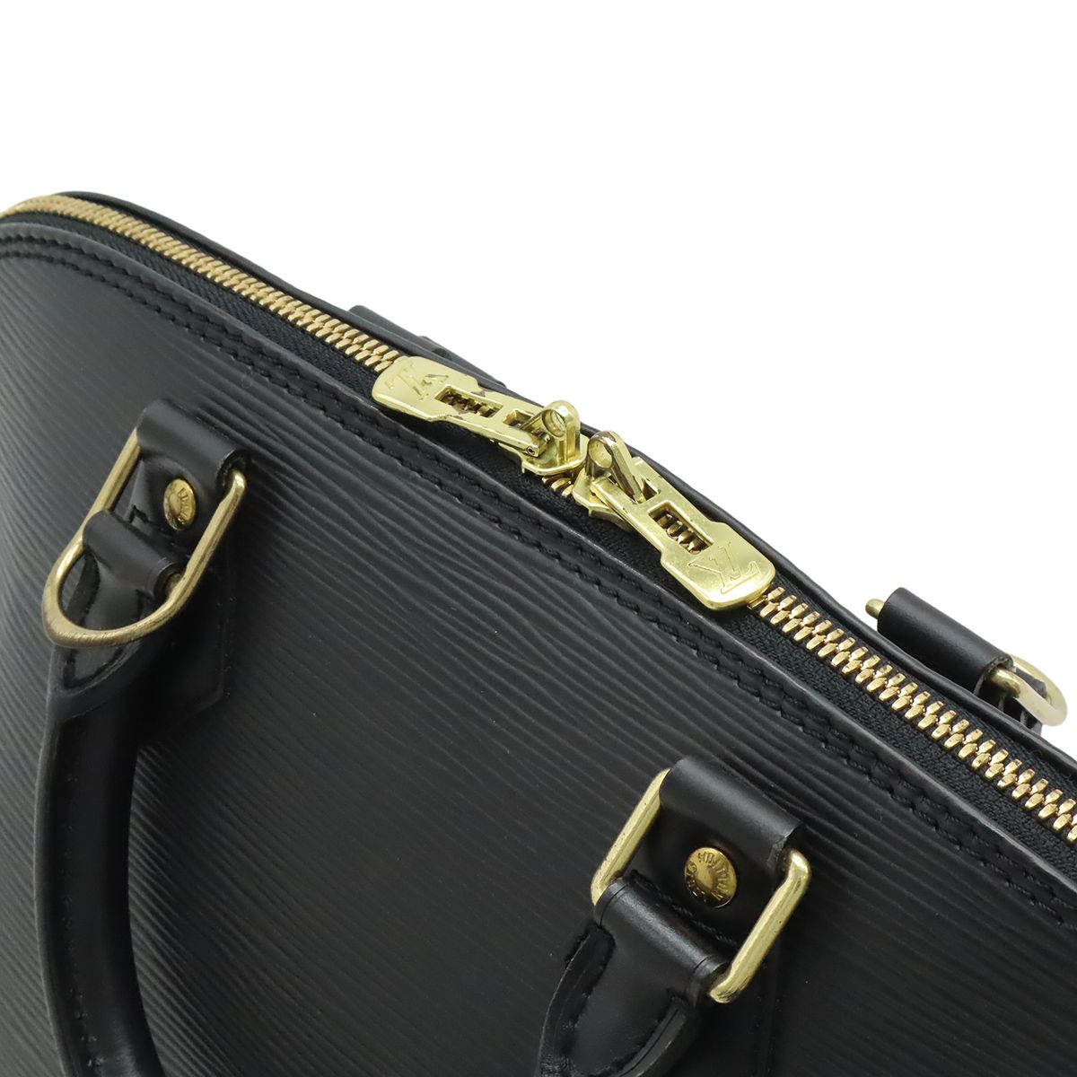 ルイヴィトン エピ アルマ ハンドバッグ 黒 レザー ハンド ゴールド金具 ルイヴィトン エピ アルマ ハンドバッグ 黒 レザー ハンド ゴールド