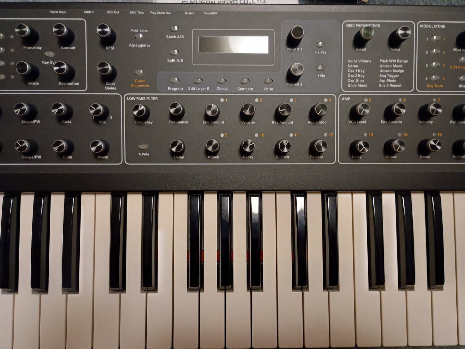 現状品／完動】Dave Smith Instruments Prophet-08 PE｜純正AC