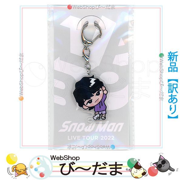 bn:13] 【開封品】 Snow Man すのチルぶら下がりシリーズ アクリル