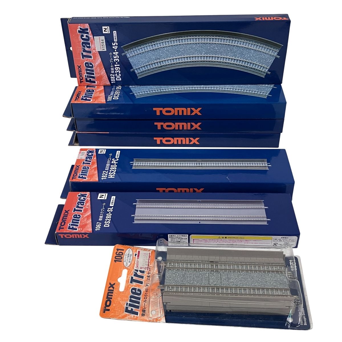 TOMIX 1061 1067 1882 4 1822 レール おまとめ 8点セット 鉄道模型 Nゲージ