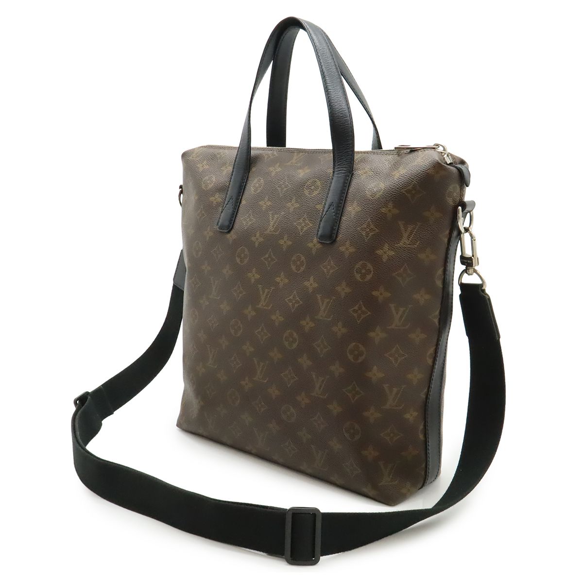 超極美品 ルイヴィトン モノグラム マカサー キタン M40388 トートバッグ LOUIS VUITTON ルイ ヴィトン モノグラムマカサー キタン トートバッグ
