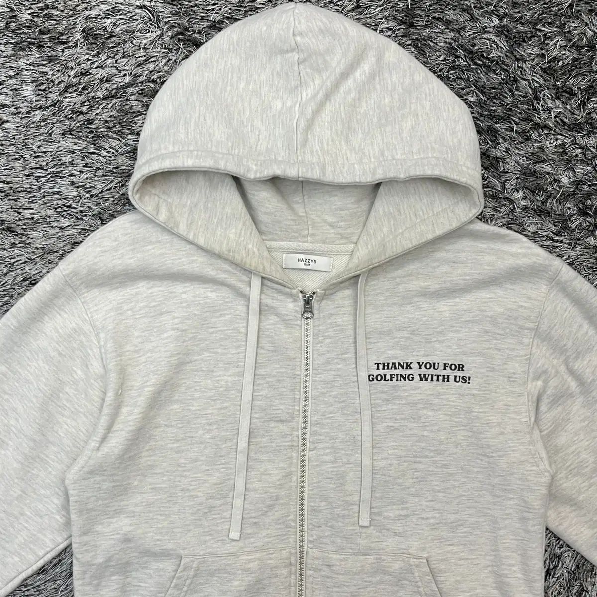 24年 HAZEES ゴルフ レディース フードジップアップ S