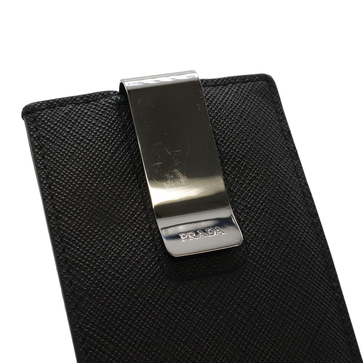 PRADA プラダ SAFFIANO カードケース 名刺入れ マネークリップ