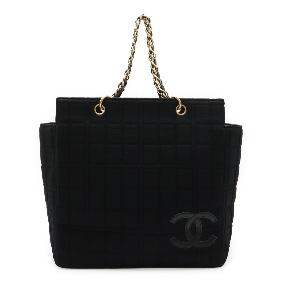 CHANEL シャネル チョコバー ココマーク チェーントートバッグ