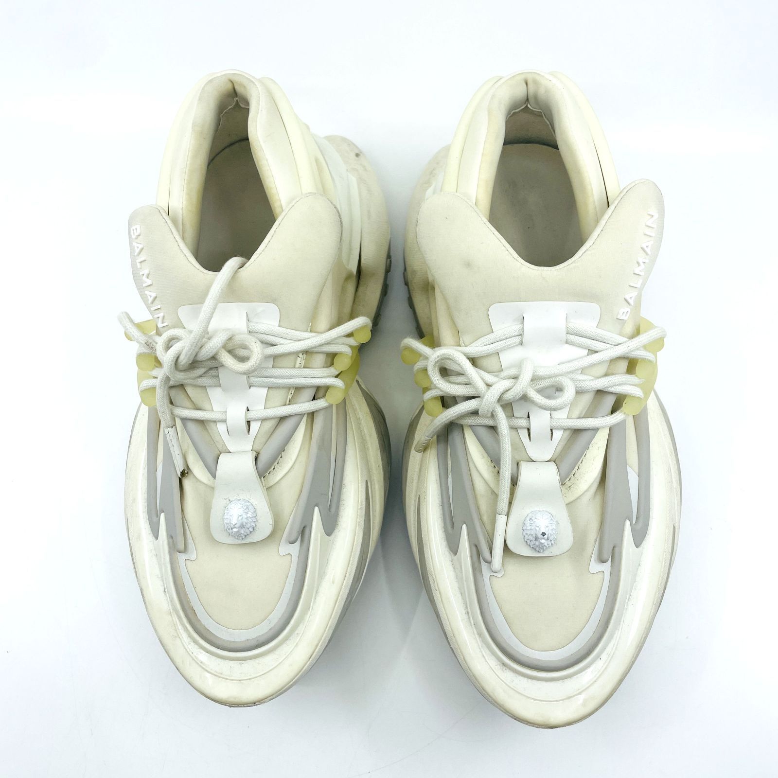 BALMAIN バルマン ユニコーン ネオプレン＆レザー Unicorn スニーカー 