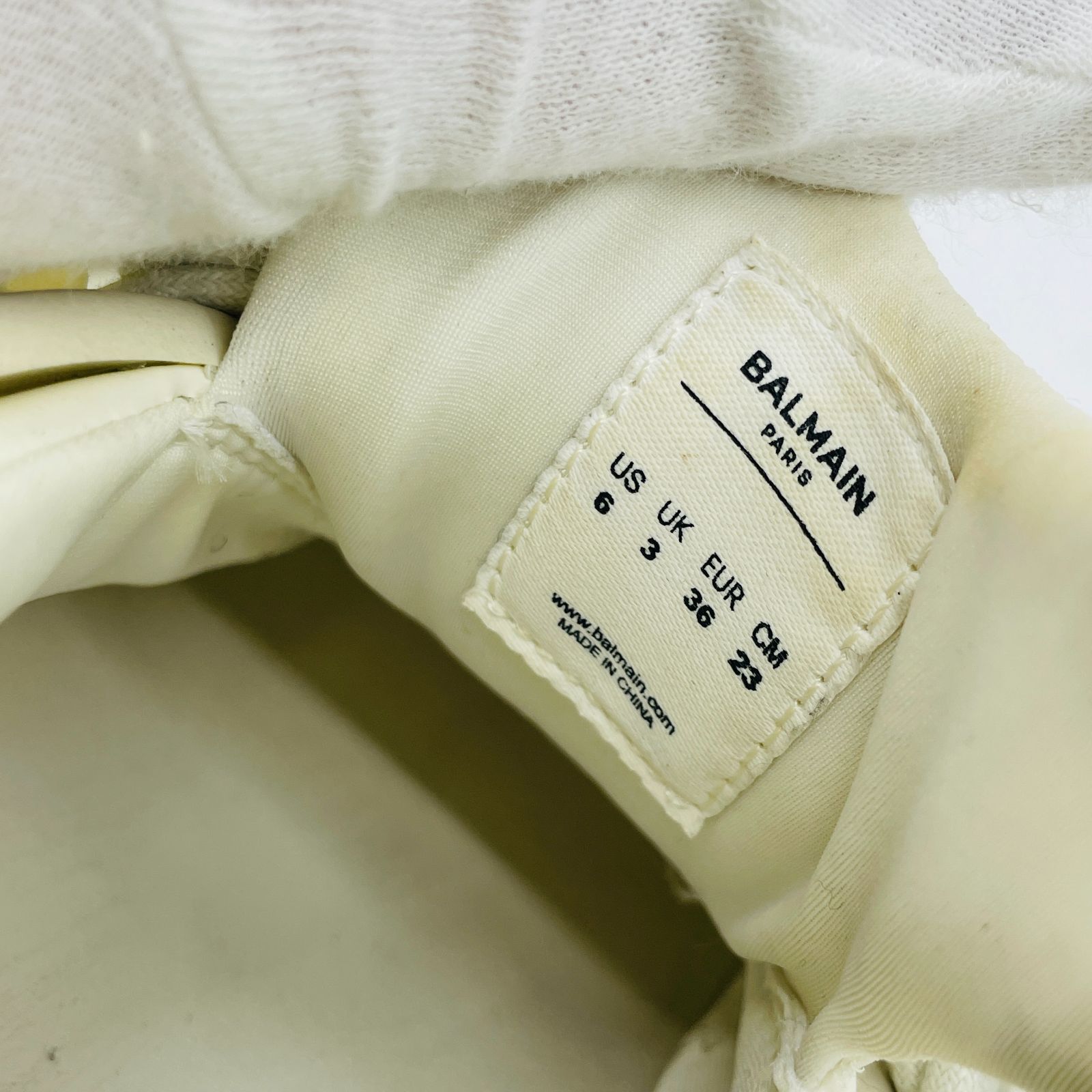 BALMAIN バルマン ユニコーン ネオプレン＆レザー Unicorn スニーカー 