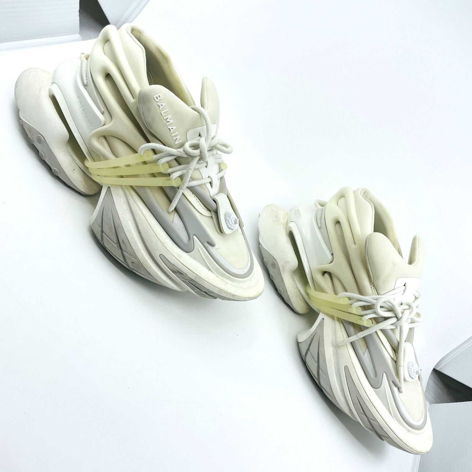BALMAIN バルマン ユニコーン ネオプレン＆レザー Unicorn スニーカー 