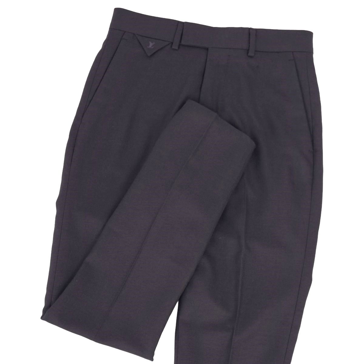 極美品 ルイヴィトン LOUIS VUITTON 2023 ロングパンツ スラッ - メルカリ