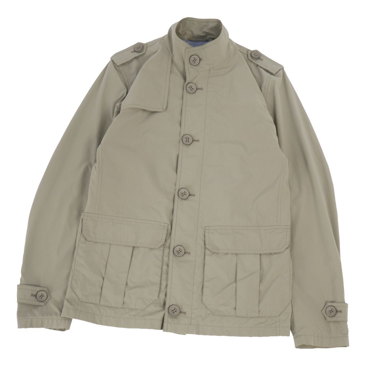 美品 ヘルノ HERNO ジャケット ジップアップ ナイロン アウター メンズ