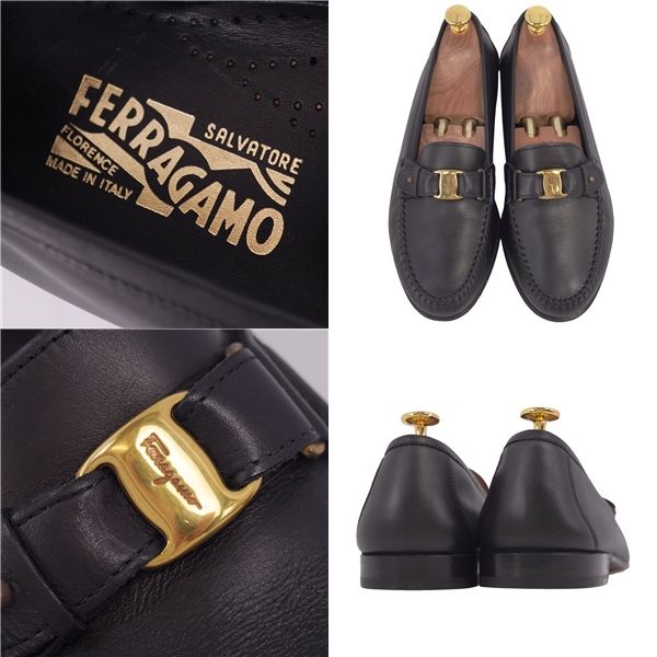 未使用 サルヴァトーレ フェラガモ Salvatore Ferragamo ロー - メルカリ