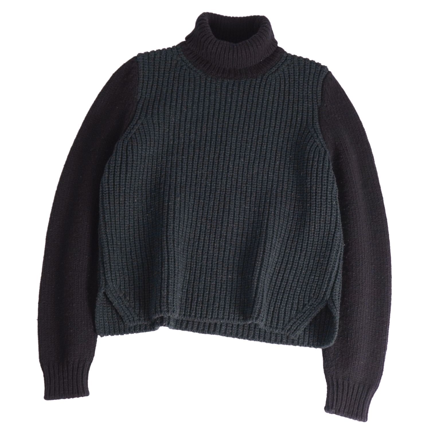 美品 セリーヌ フィービー期 ハイネック ウール タイトニット イタリア製 M 美品 セリーヌ CELINE フィービー期 ニット セーター タートルネック