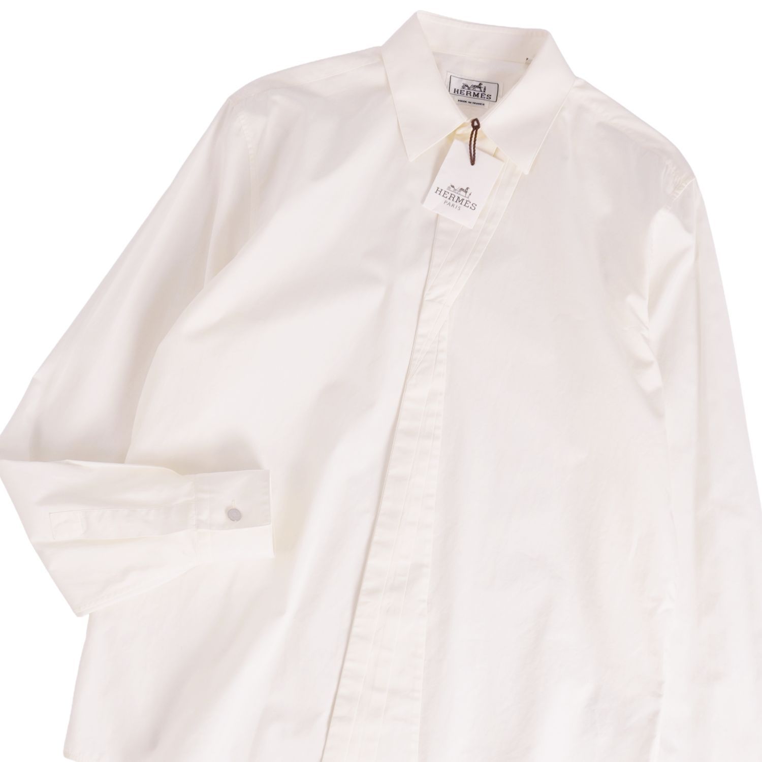 極美品 エルメス HERMES 23AW シャツ ロングスリーブ 長袖 セリエボ