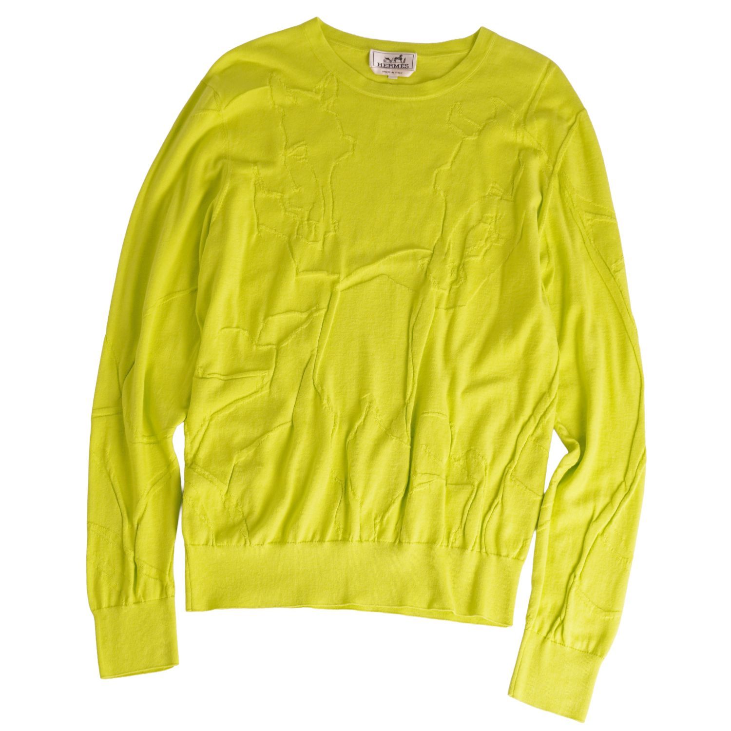 エルメス HERMES 21 SS ニット セーター ロングスリーブ 長袖