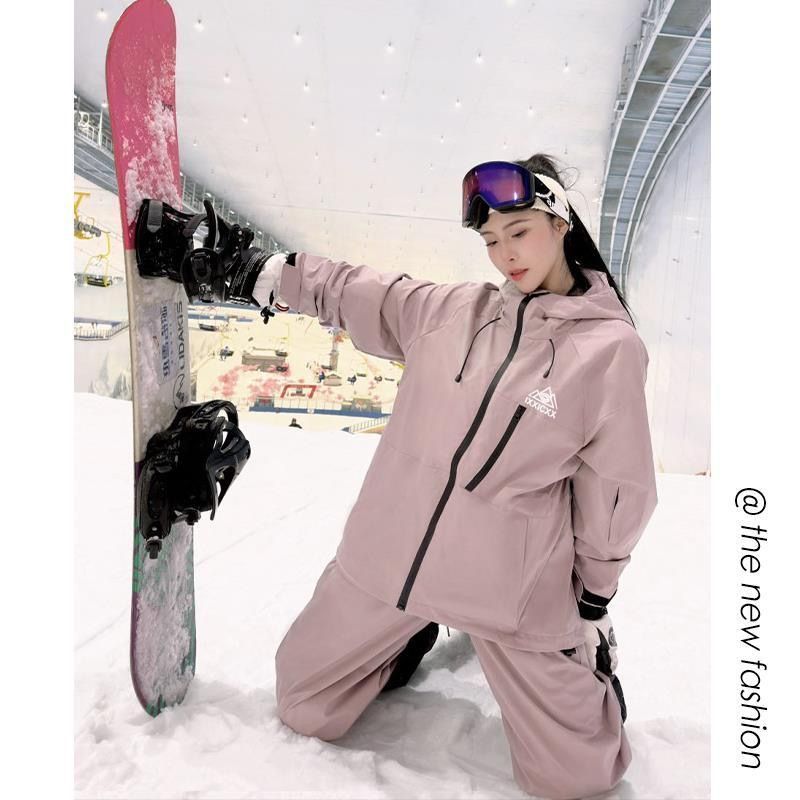スキーウェア スノーボードウェア 上下セット レディース メンズ 冬物 おしゃれ 暖かい ゆったり 冬