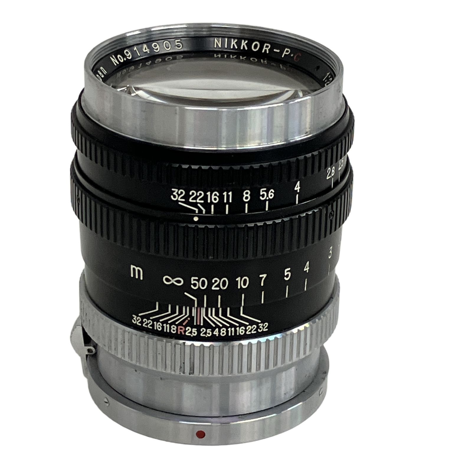 Nikon ニコン NIKKOR-P・C 1:2.5 f=10.5cm カメラ レンズ ジャンク