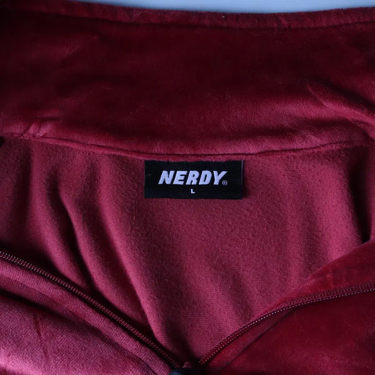 NERDY NDY 23FW ベロア パイピング トラック ジャージ セットアップ