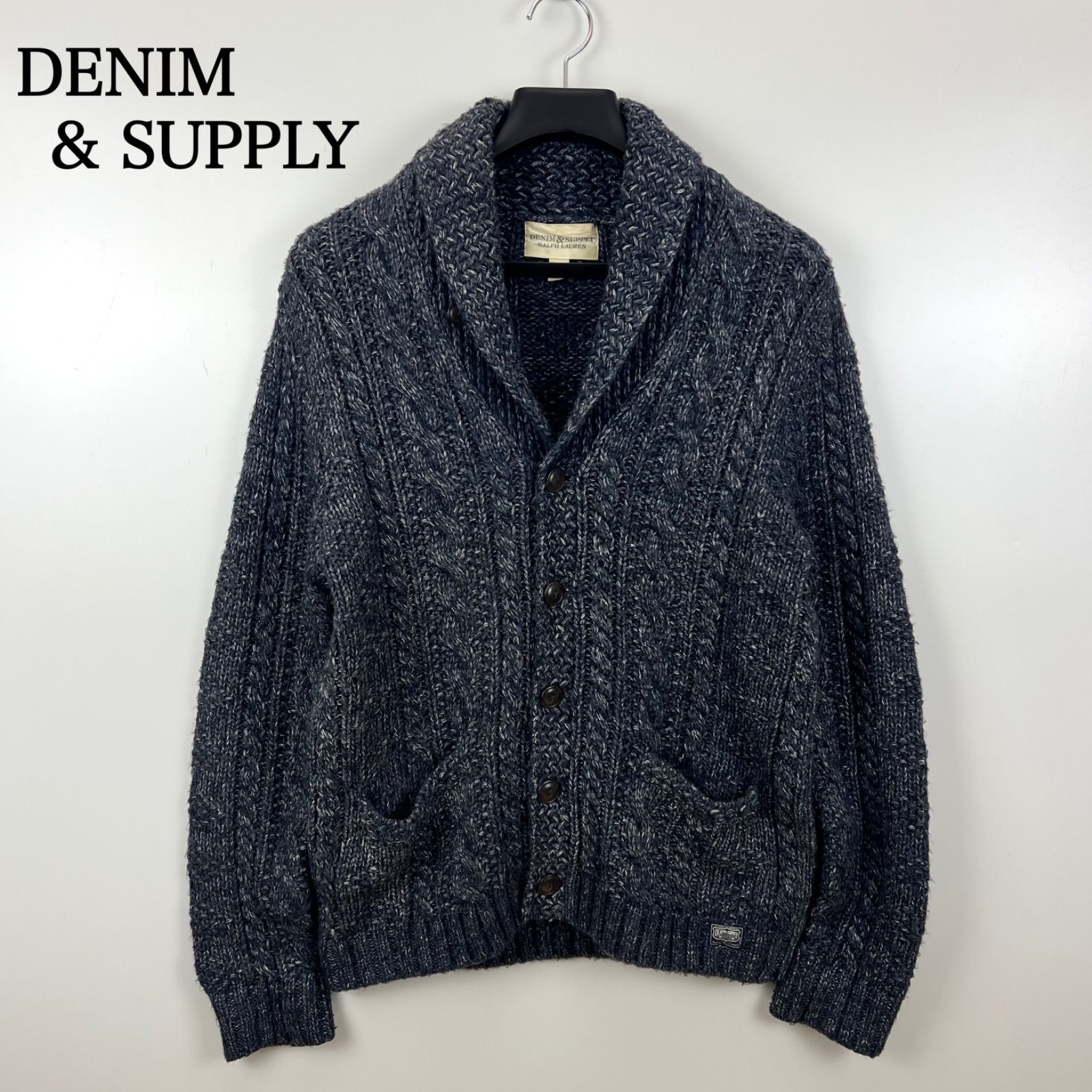 DENIM&SUPPLYRALPH LAURENショールカラーカーディガン ラルフローレン Denim&Supply デニム＆サプライ イタリアン ウール