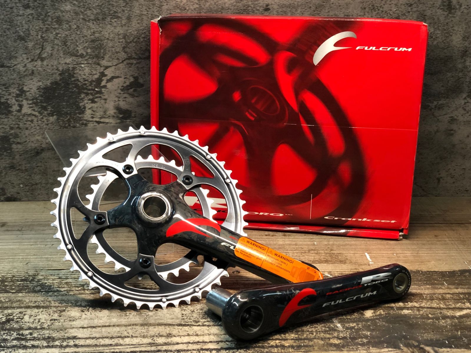 JR699 フルクラム FULCRUM RACING TORQ R クランクセット 50/34T 172.5