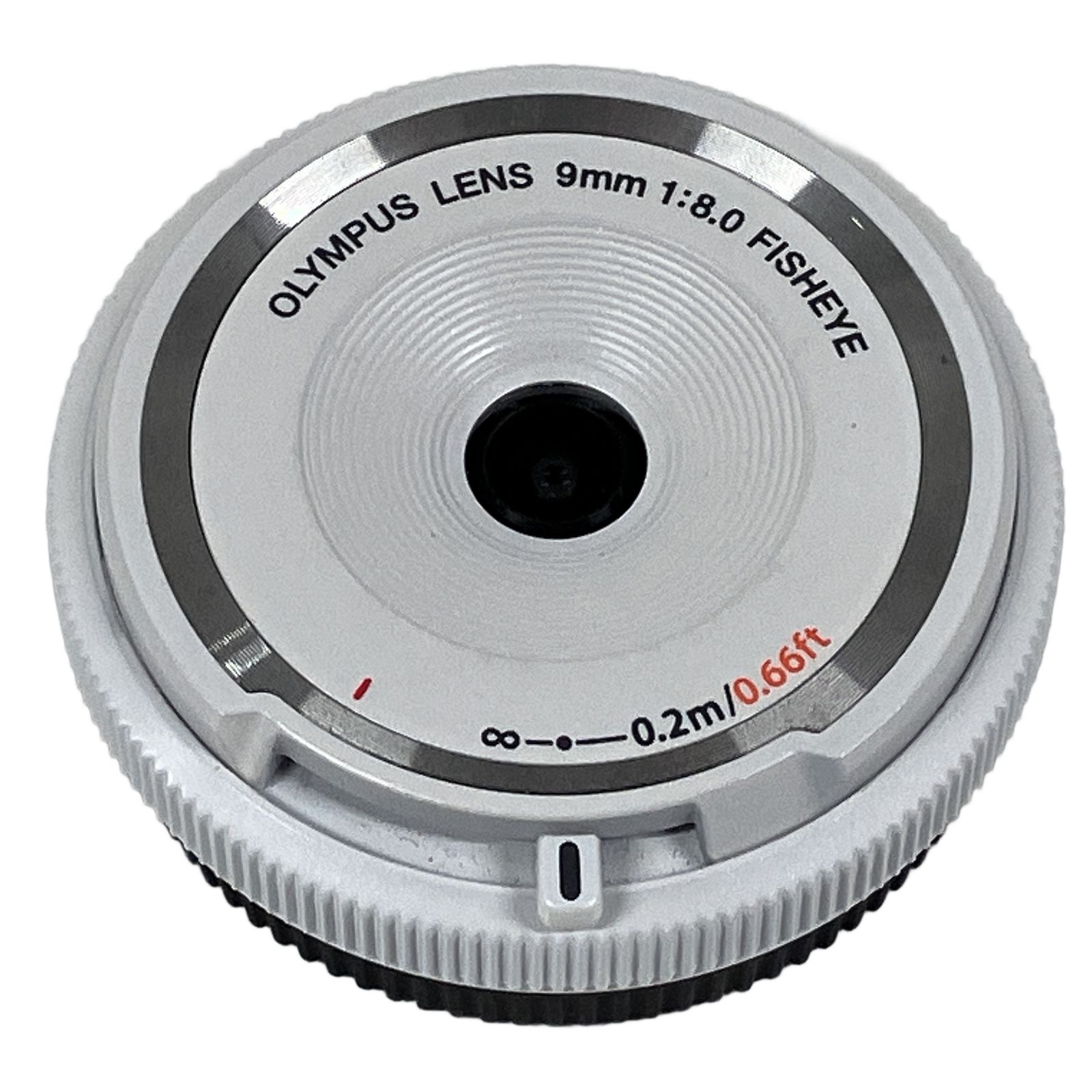 OLYMPUS LENS 9mm 1:8.0 FISHEYE 単焦点 魚眼 レンズ オリンパス