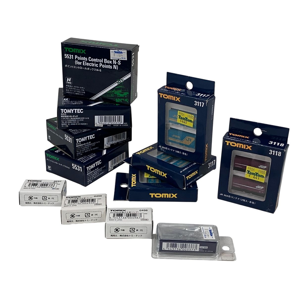 TOMIX 0237 0337 0495 0496 3117 3 3118 5531 4 12点おまとめ Nゲージ 鉄道模型