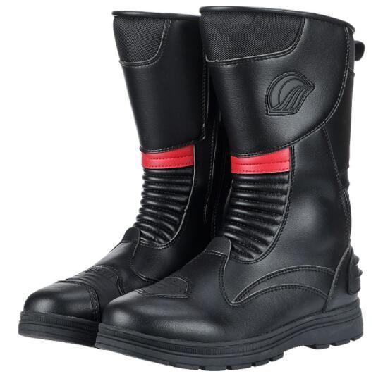 バイクブーツ レーシングブーツ ロングブーツ オートバイ靴 イディングシューズ 防水 防寒 耐磨 滑り止め