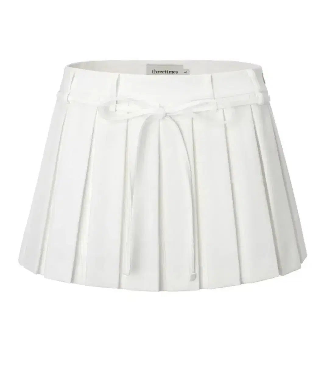 スリータイムズ 쓰리타임즈 チアリーダー スカート xs 白