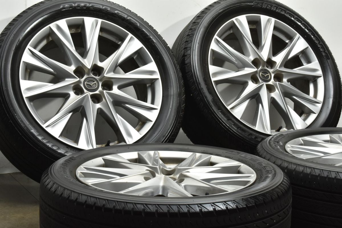 ホイールのみ販売 マツダ CX 8 19 in 7 J 45 PCD 114 3 ブリヂストン 225 55 R 5 30 アテンザ アクセラ スタッドレス用に