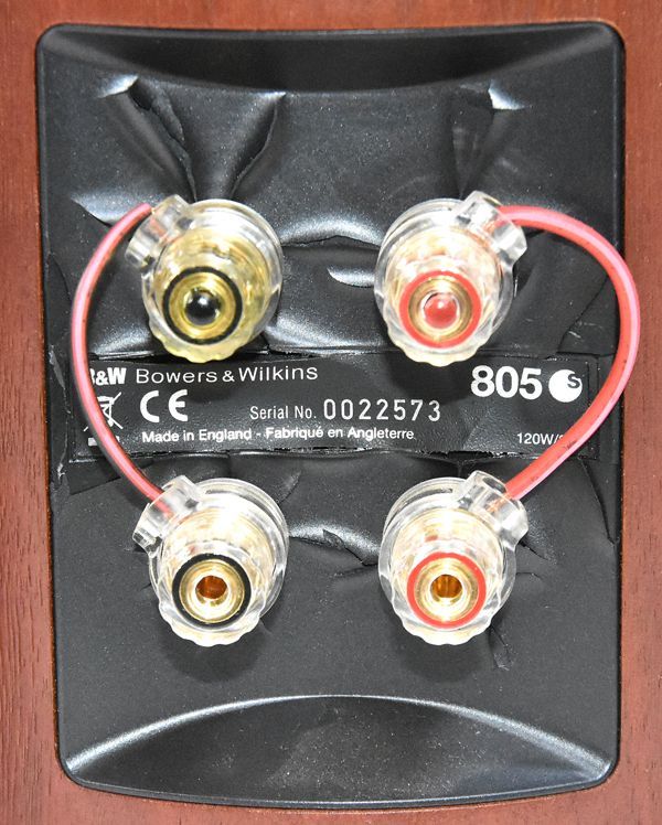 ☆B&W Bowers & Wilkins 805s スピーカー ペア セット シリアル連番