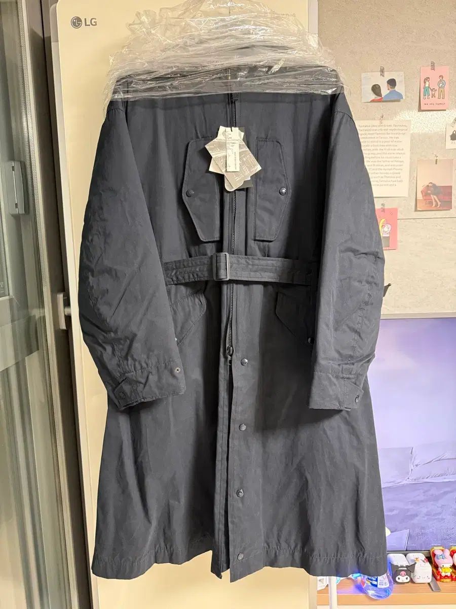 L エンジニアードガーメンツ ストームコート ネイビー