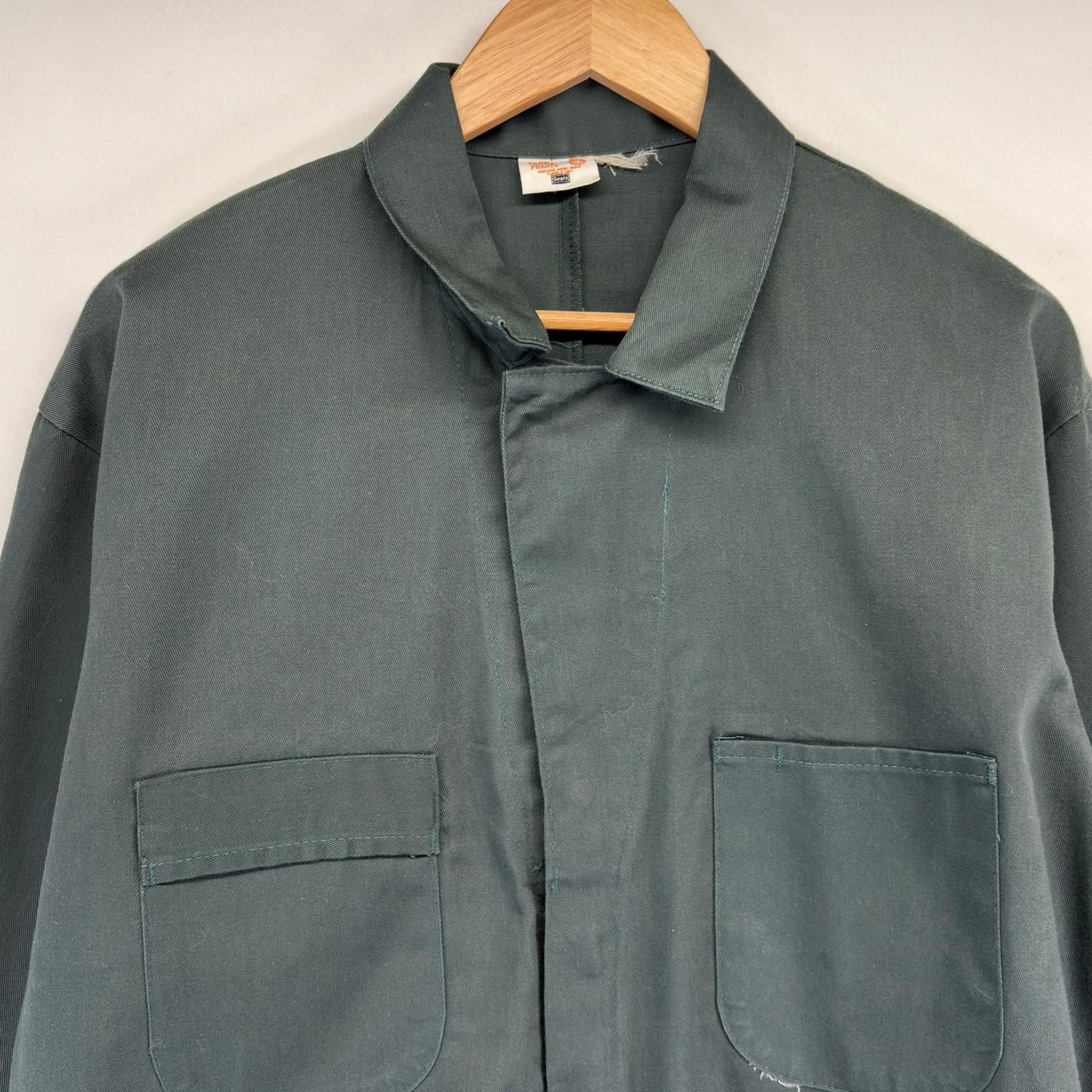 古着 60's/60年代 ヴィンテージ シアーズ Sears 長袖つなぎ