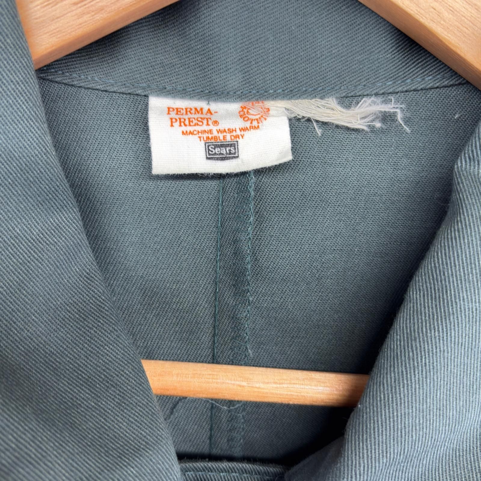 古着 60's/60年代 ヴィンテージ シアーズ Sears 長袖つなぎ