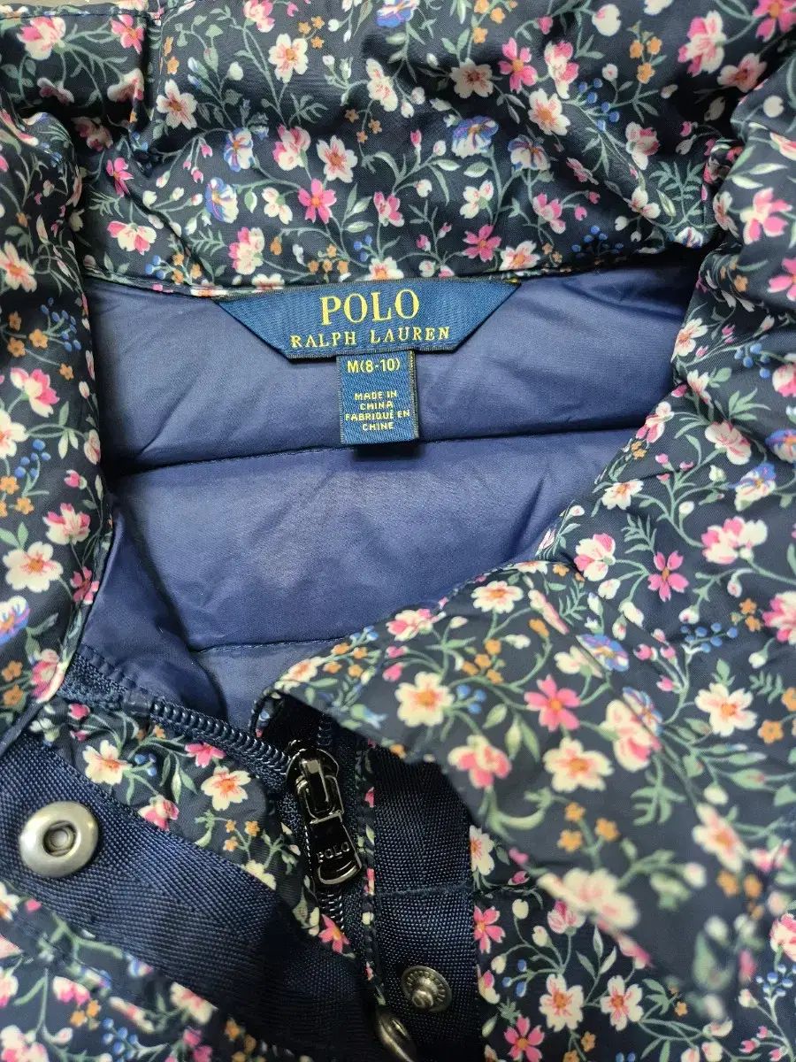 ポロ ラルフローレン フローラル キッズ ダウン ジャケット