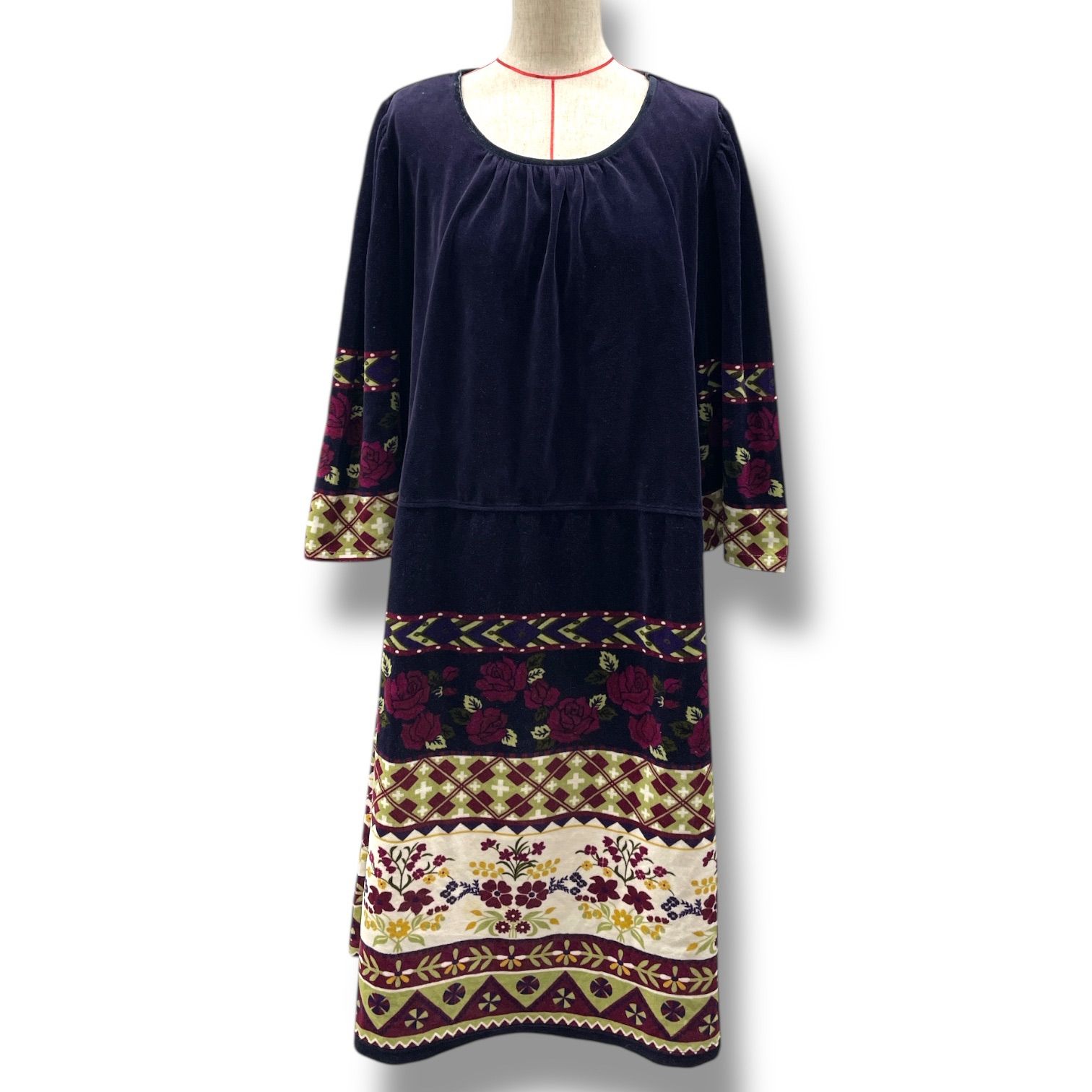 KEITA MARUYAMA Relax ケイタマルヤマリラックス ベロアワンピース