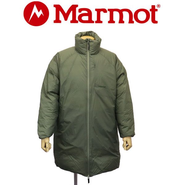 Marmot マーモット UNISEX 750 FP Vertical Long Down Jacket バーティカル ロング ダウンジャケット 全 MT 002 KHAKI L