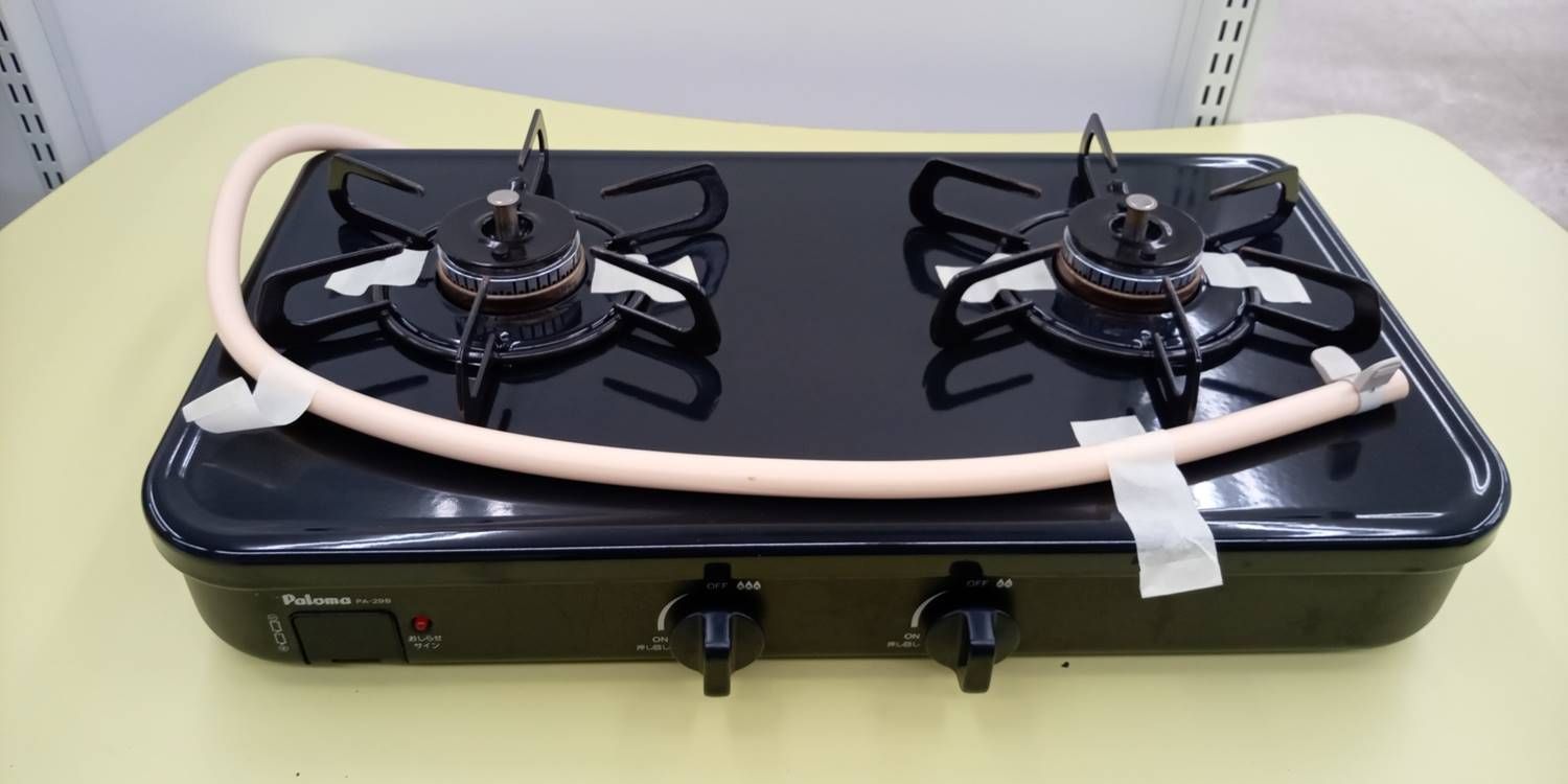 リユースのサカイ高崎店 Paloma ガステーブル 21年製 都市ガス PA-29B