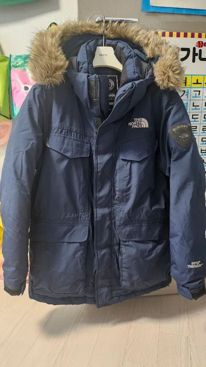 THE NORTH FACE ザノースフェイス ネイビー ダウン アウター 160 170 90