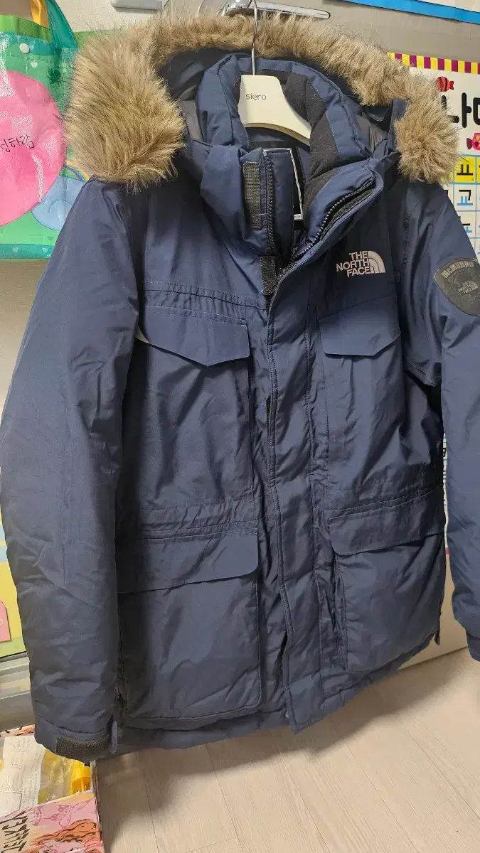 THE NORTH FACE ザノースフェイス ネイビー ダウン アウター 160 170 90