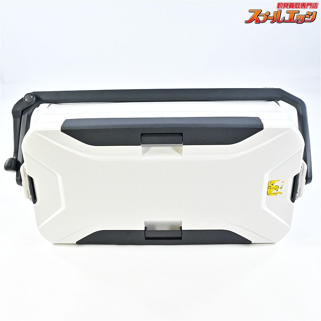  店頭受取のみ シマノ スペーザ ベイシス 35 L UC 135 M ピュアホワイト キャスター付き SHIMANO SPA ZA BASIS K_300 e 08416 釣り用クーラーボックス フィッシングバッグ ケース