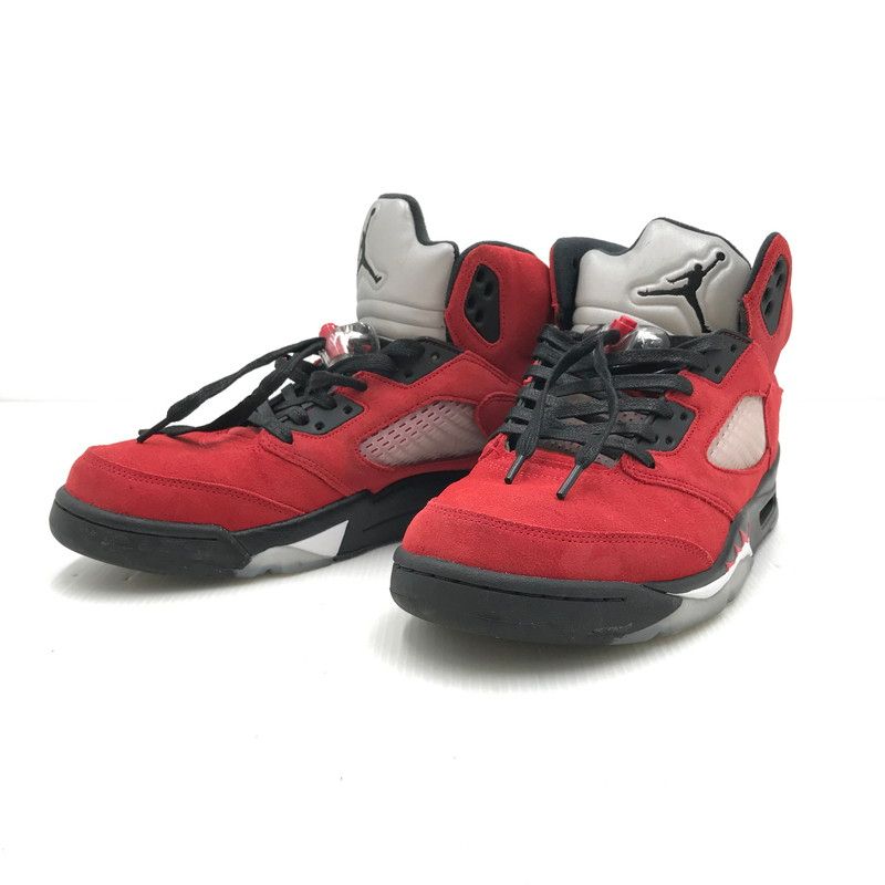 【中古品】NIKE ナイキ AIR JORDAN 5 TORO BRAVO DD0587-600 エア ジョーダン 5 レトロ トロ ブラボ スニーカー 靴 【160-250809-hi-09-tag】