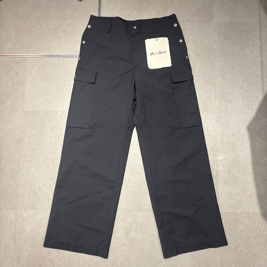 Omar Afridi オマールアフリディ 24SS BARNETT CARGO TROUSERS Loro