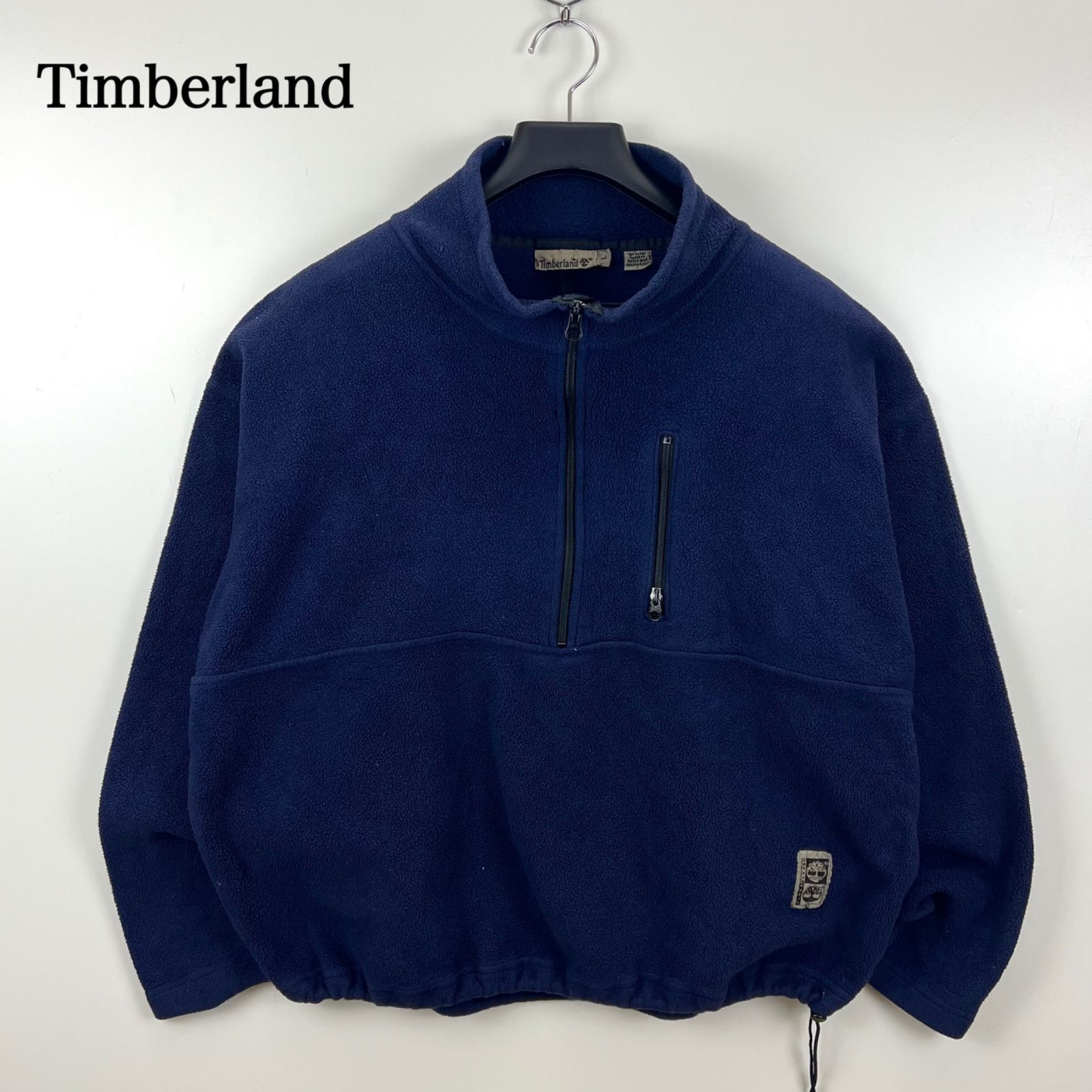 Timberland 90 s 1996 aw fleece halfzip TOP L ティンバーランド ヴィンテージ コスタリカ フリース ハーフジップ ドローコード