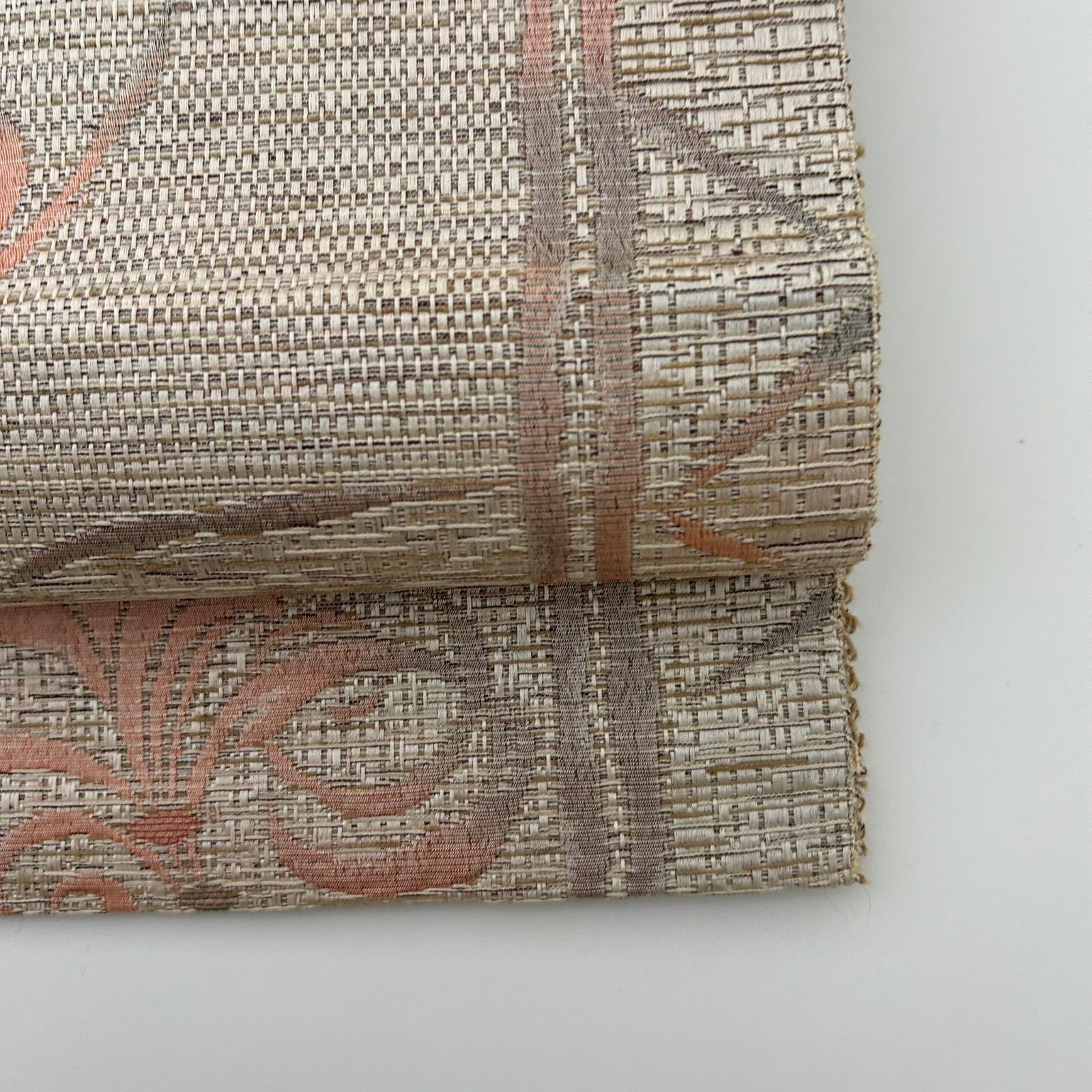 名古屋帯 正絹 博多織 素敵な織柄 八寸 MA-2638 - メルカリ