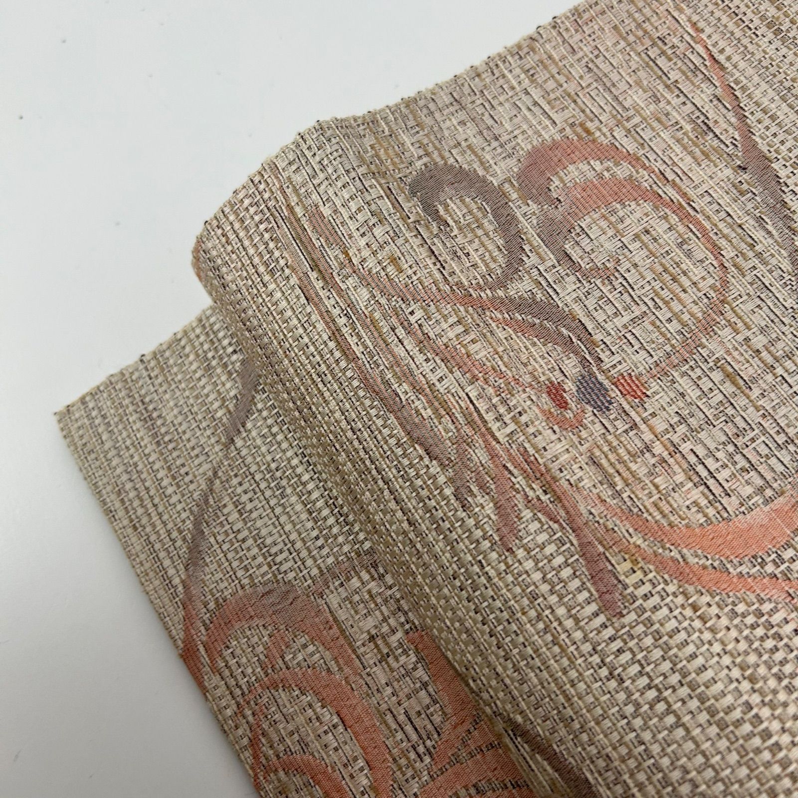 名古屋帯 正絹 博多織 素敵な織柄 八寸 MA-2638 - メルカリ