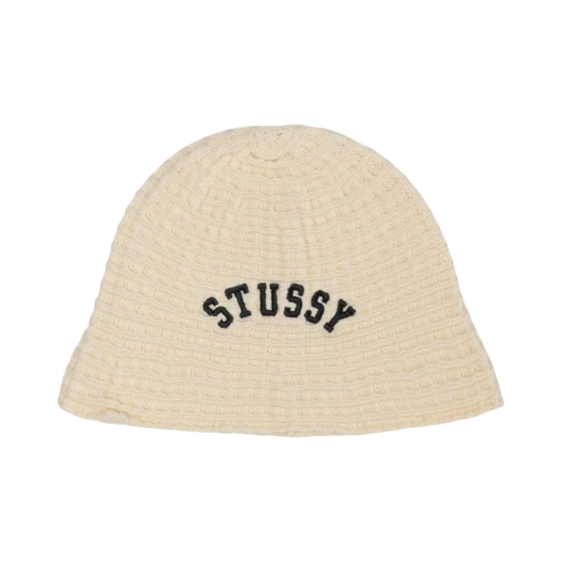 STUSSY バケットハット ワッフル ニット