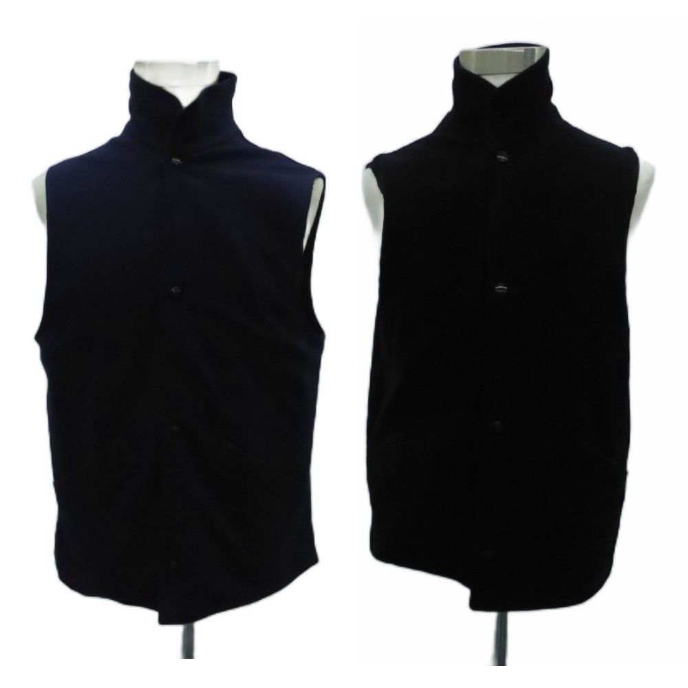 エルメス　スタンドカラーレザージレ エルメス スタンドカラーレザージレ スタンドカラー HERMES(エルメス