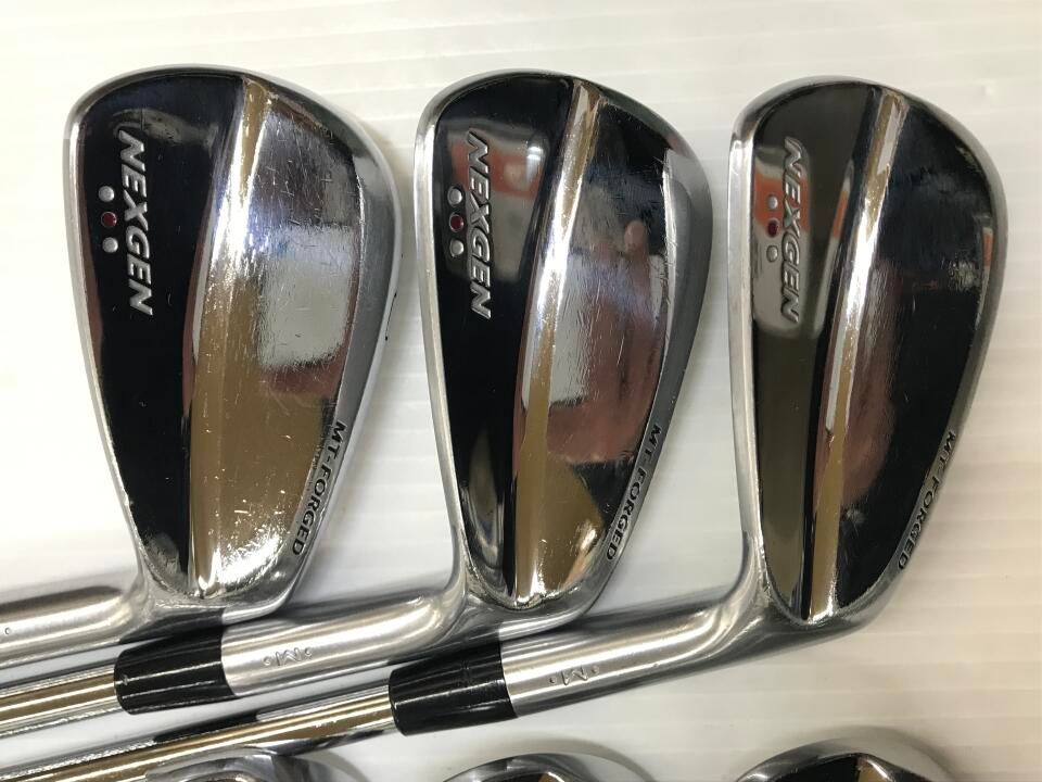 ネクスジェン MT‐FORGED ダイナミックゴールド Sフレックス アイアン