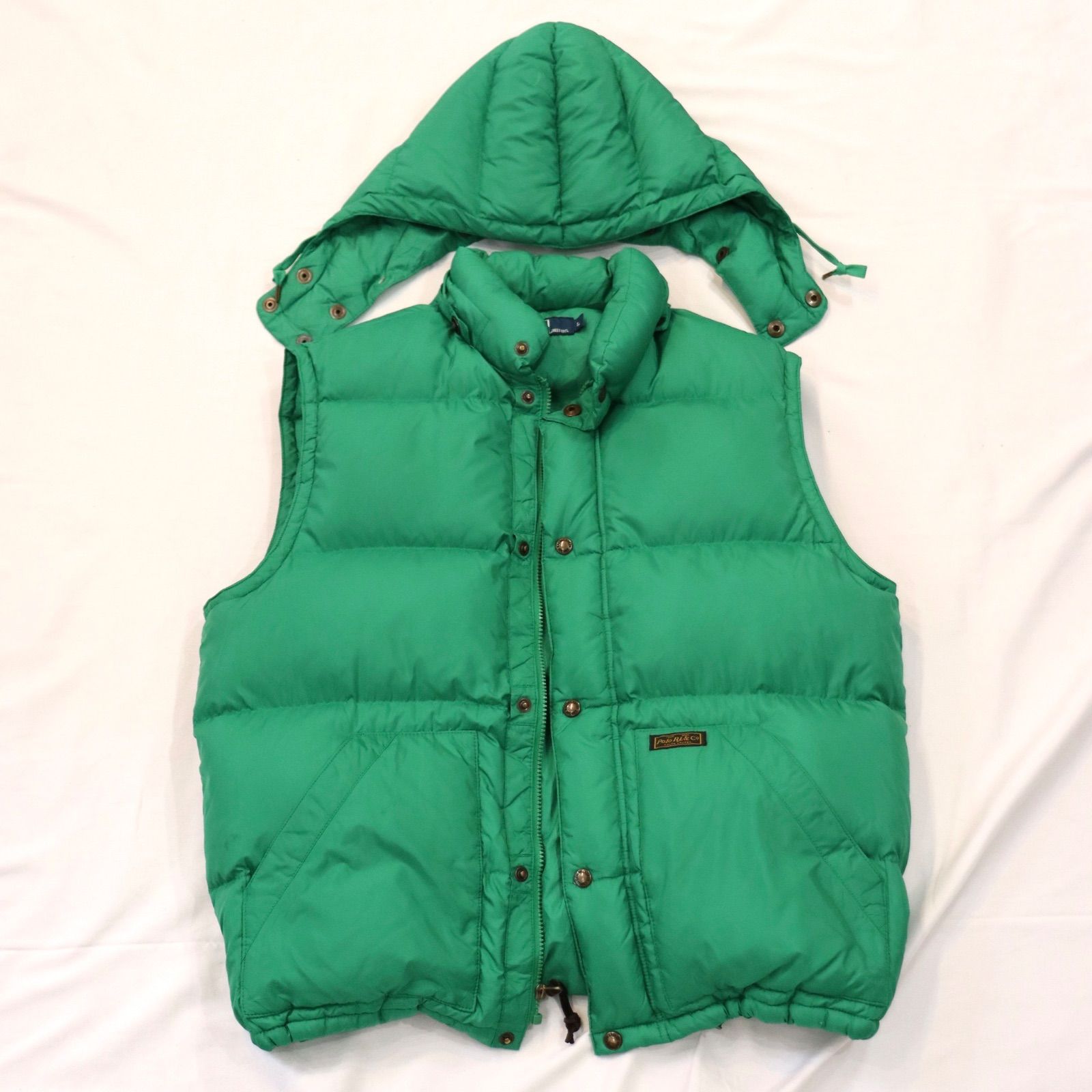 90's Down 公式 Vest 90s LLBean Goose Down Vest Outdoor Packable