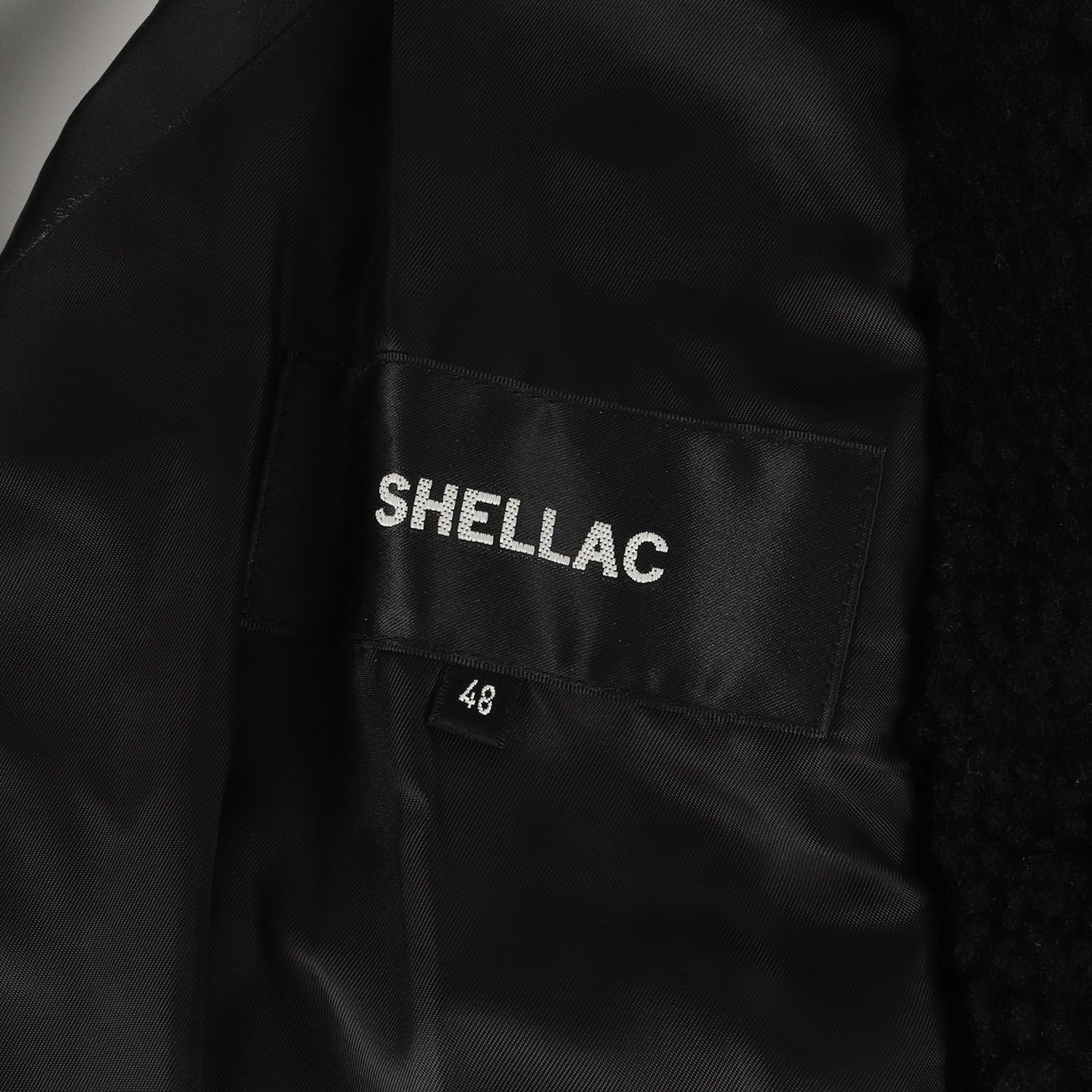美品 SHELLAC シェラック ベスト サイズ:48 ムートン ボア シープ